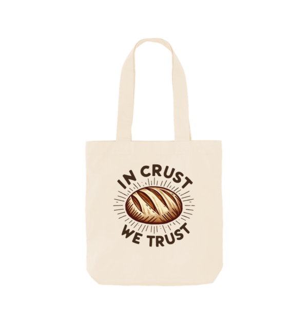 In Crust We Trust Tote Bag - Image 2