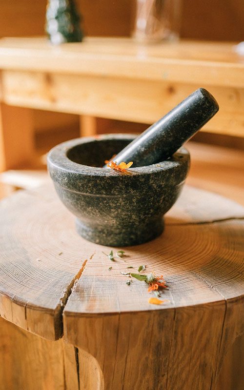 mortar and pestle